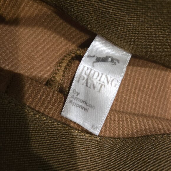 👖Vintage American Apparel Classic Riding Olive Green Pants Size Medium - Picture 8 of 14